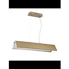 Kendal Lighting ULTIMOR PF9636-OCB-CH Brass  40W LED Pendant Bar