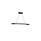 Kendal Lighting Serphus PF9736-BLK Black 38W LED Pendant Bar