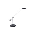 Kendal Lighting PTL6001-BLK-CH SIRINO Black & Chrome Desk Lamp