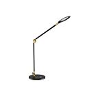 Kendal Lighting PTL6901-BLK-BRS Black/Brass/Bronze 6.5W Potable Floor Lamp