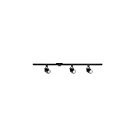 Kendal Lighting TKLED-45-BLK Black 3-Heads 30W LED Track Lighting Kit