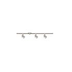 Kendal Lighting TKLED-45-SN Satin Nickel 3-Heads 30W LED Track Lighting Kit