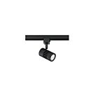 Kendal Lighting TLED-02-BLK Black 1-Head 8W LED Track Cylinder