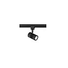 Kendal Lighting TLED-03-BLK Black 1-Head 9W LED Track Cylinder