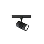 Kendal Lighting TLED-04-BLK Black 1-Head 45W LED Track Cylinder