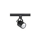 Kendal Lighting TLED-45-BLK Black 1-Head 10W LED Track Cylinder