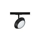 Kendal Lighting TLED-62-BLK Matte Black 15W LED Track Cylinder