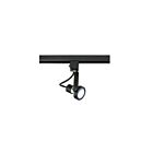 Kendal Lighting TLGU-27-BLK Black 1-Head 50W LED Track Cylinder