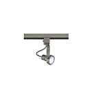 Kendal Lighting TLGU-27-BST Brushed Steel 1-Head 50W LED Track Cylinder