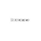 Kendal Lighting Bazil VF1000-5L-CH Chrome 5-Lights 200W Vanity Light