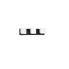 Kendal Lighting Vega VF1200-3L-BLK Black 3-Lights 150W Vanity Light