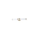 Kendal Lighting VF1830-BRS Rings 30W Brass LED Vanity Light