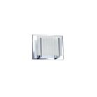 Kendal Lighting Aurora VF2400-1L-CH Chrome 1-Light 60W Vanity Light