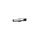 Kendal Lighting Endura VF2523-BLK Black 18W Vanity Light
