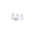 Kendal Lighting VF2710-3L-CH Soren 50W Chrome LED Vanity Light