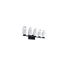 Kendal Lighting VF2710-5L-BLK Soren 50W Black LED Vanity Light