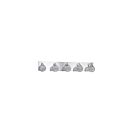 Kendal Lighting Solaro VF4000-5L-CH Chrome 5-Lights 250W Vanity Light
