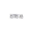 Kendal Lighting Fybra VF4100-3L-CH Chrome 3-Lights 150W Vanity Light
