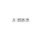 Kendal Lighting Fybra VF4100-4L-CH Chrome 4-Lights 200W Vanity Light