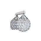 Kendal Lighting Crys VF4200-1L-CH Chrome 1-Light 50W Vanity Light