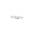 Kendal Lighting VF8800-4L-CH ORBITRON 4-Lights 160W Chrome Vanity Light