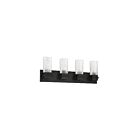 Kendal Lighting Ice VF9600-4L-BLK Black 20W Vanity Light