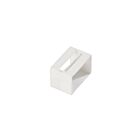Kichler 10176WH White Tape Light U Track Endcap