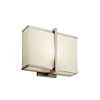 Kichler 10421SNLED 1-Light Satin Nickel 16W LED Wall Sconce