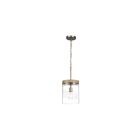 Kichler 82400 1-Light Brushed Nickel 75W Pendant