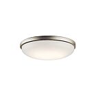 Kichler 10765NILED 1-Light Brushed Nickel 34W LED Flush Mount Ceiling Light
