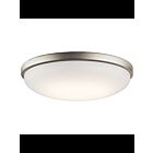 Kichler 10765NILED 1-Light Brushed Nickel 34W LED Flush Mount Ceiling Light