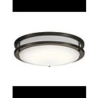 Kichler 10769OZLED 1-Light Olde Bronze 28.50W LED Flush Mount Ceiling Light