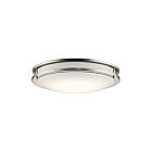 Kichler 10788NILED 1-Light Brushed Nickel 48W LED Flush Mount Ceiling Light