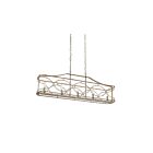 Kichler 82403 5-Lights Distressed Antique White 60W Chandelier