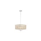 Kichler 82401 4-Lights White 60W Chandelier