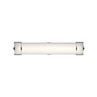 Kichler 11142NILED 1-Light Brushed Nickel 20W LED Linear Vanity Light