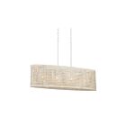 Kichler 82402 4-Lights White 60W Chandelier