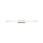 Kichler 11255NILED 1-Light Brushed Nickel 38W LED Linear Vanity Light
