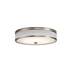 Kichler 11303NILED Brushed Nickel 28.50W LED Flush Mount Ceiling Light