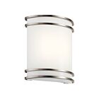 Kichler 11319NILED 1-Light Brushed Nickel 15W LED Wall Sconce