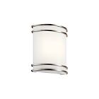 Kichler 11319NILED 1-Light Brushed Nickel 15W LED Wall Sconce
