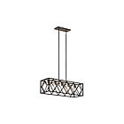 Kichler 82317 5-Lights Olde Bronze 60W Linear Chandelier