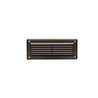 Kichler 15073AZT Textured Architectural Bronze 2.30W Louvered Brick Light