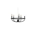 Kichler 82372 5-Lights Black 60W Chandelier