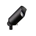 Kichler 15384BKB 1-Light 35W Black Brass Landscape Flood Light