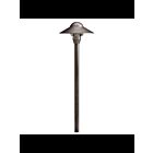 Kichler 15470CBR Brass 2.30W Dome Path Light