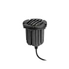 Kichler 15497BKB 1-Light 7W Black Brass In-Ground Light