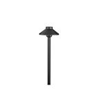 Kichler 15505BKB 1-Light 5W Black Brass Path Light