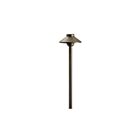 Kichler 15505CBR 1-Light Brass 16W LED Path Light