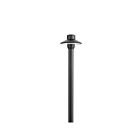 Kichler 15506BKB 1-Light 5W Black Brass Path Light